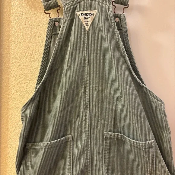 Oshkosh B’gosh Girls Cotton Overalls - Size 8 - Picture 2 of 7